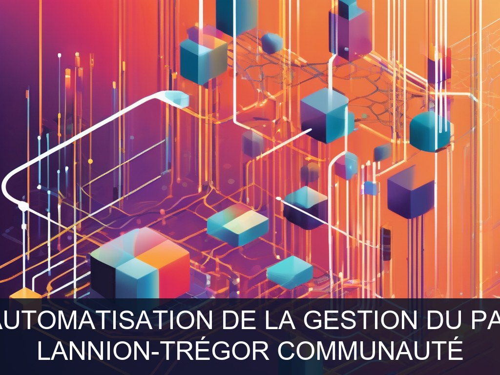 Illustration pour Lannion-Trégor Communauté: Optimisation et automatisation de la gestion du parc informatique (Potentiel à Court Terme)