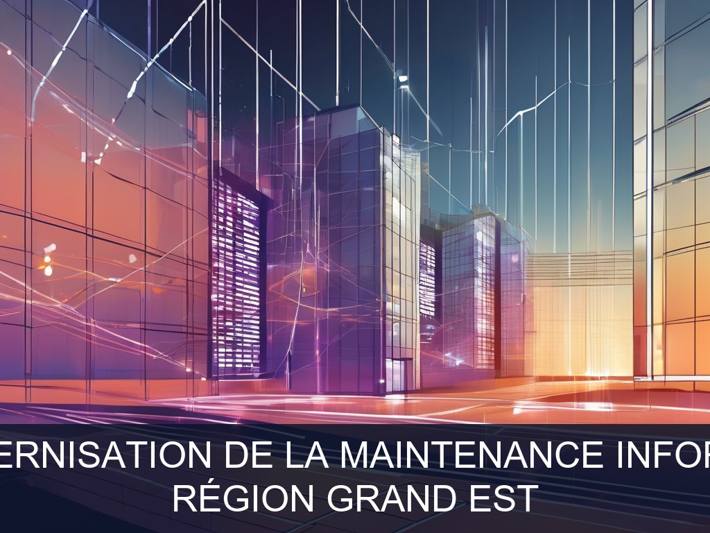 Illustration pour Région Grand Est: Optimisation et modernisation de la maintenance informatique des lycées (Potentiel à Court Terme)