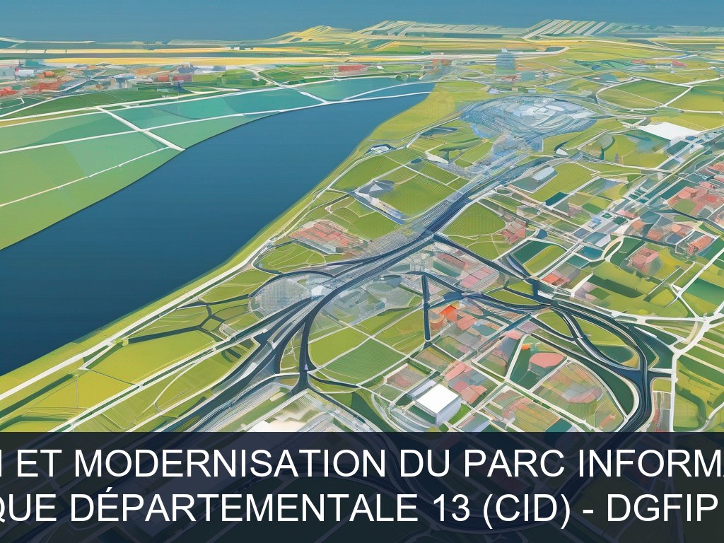 Illustration pour Cellule Informatique Départementale 13 (CID) - DGFiP Bouches-du-Rhône: Optimisation et modernisation du parc informatique DGFiP (Potentiel à Court Ter