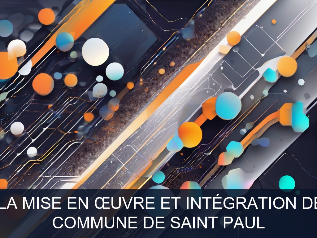 Illustration pour Commune de Saint Paul: Accompagnement à la mise en œuvre et intégration des logiciels métiers (Potentiel à Court Terme)