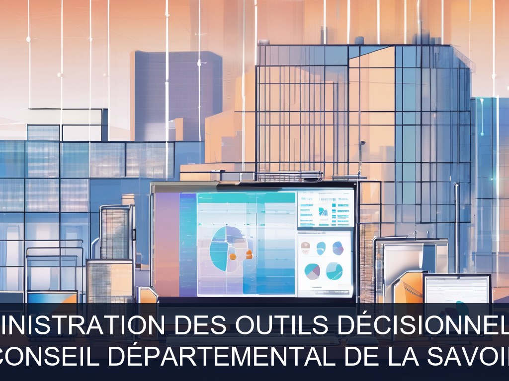 Illustration pour Conseil Départemental de la Savoie: Optimisation et administration des outils décisionnels SAP BO et Tableau (Potentiel à Court Terme)