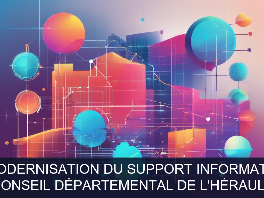 Illustration pour Conseil Départemental de l'Hérault: Optimisation et modernisation du support informatique de proximité (Potentiel à Court Terme)