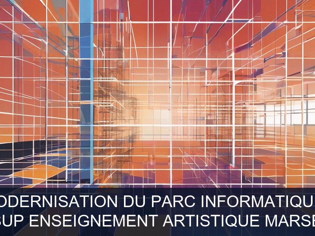 Illustration pour INSTITUT NATIONAL SUP ENSEIGNEMENT ARTISTIQUE MARSEILLE MED (INSEAMM): Maintenance et modernisation du parc informatique et téléphonique (Potentiel à