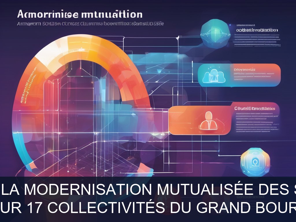 Illustration pour DSI mutualisée pour 17 collectivités du Grand Bourg Agglomération: Accompagnement à la modernisation mutualisée des SI des collectivités (Potentiel à