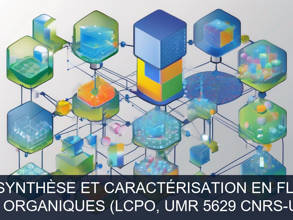 Illustration pour Laboratoire de Chimie des Polymères Organiques (LCPO, UMR 5629 CNRS-Université de Bordeaux-Bordeaux INP): Développement de solutions de synthèse et ca