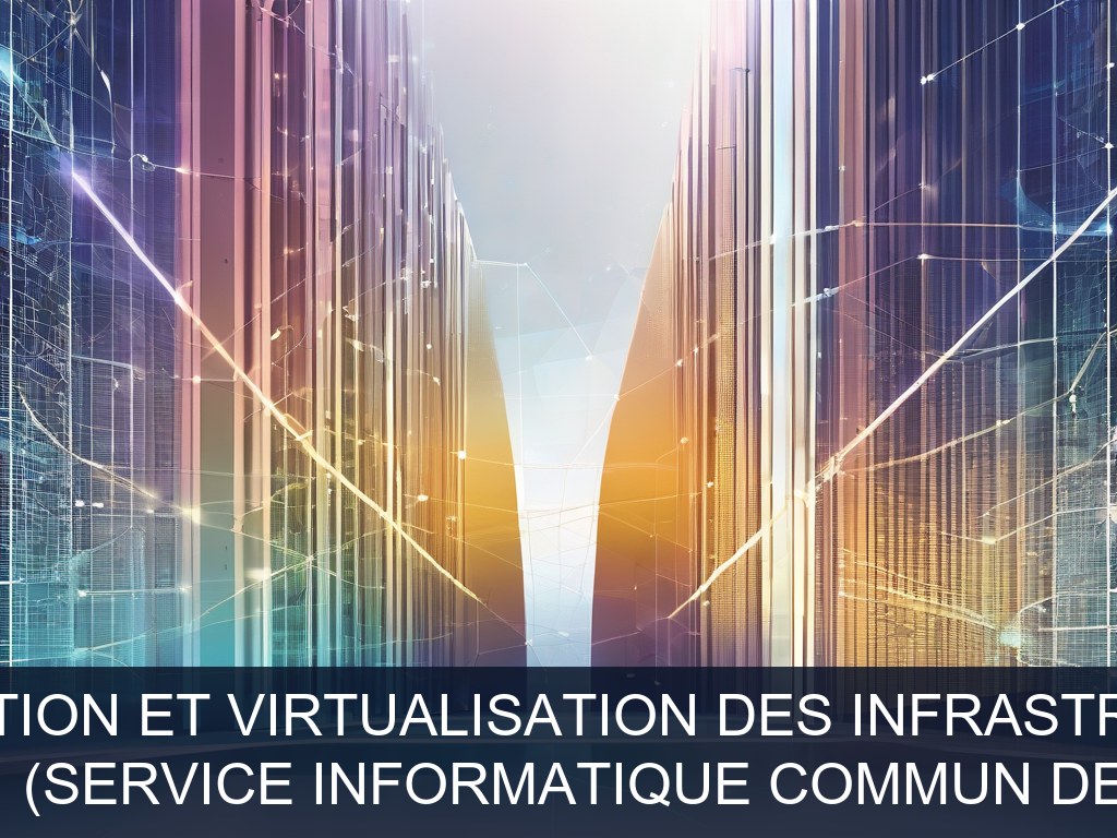 Illustration pour SIC du SGCD 31 (Service Informatique Commun de la Direction): Modernisation et virtualisation des infrastructures IT (Potentiel à Court Terme)
