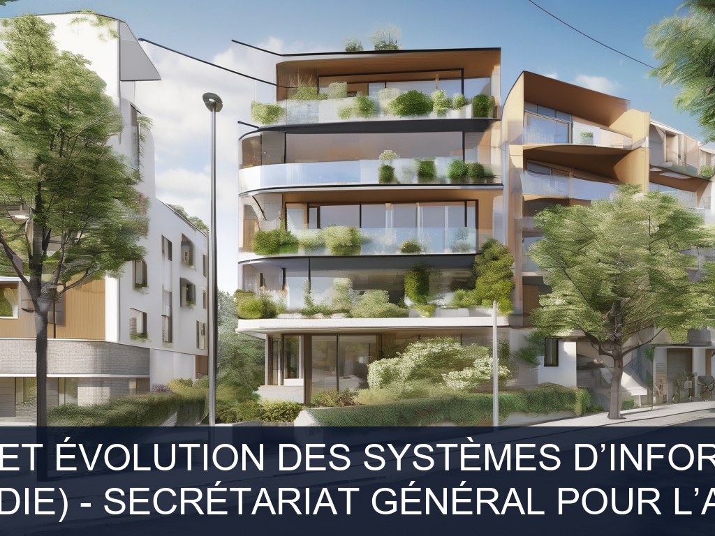 Illustration pour Direction de l’Immobilier et de l’Environnement (DIE) - Secrétariat général pour l’administration du Ministère de l’Intérieur (SGAMI): Modernisation e
