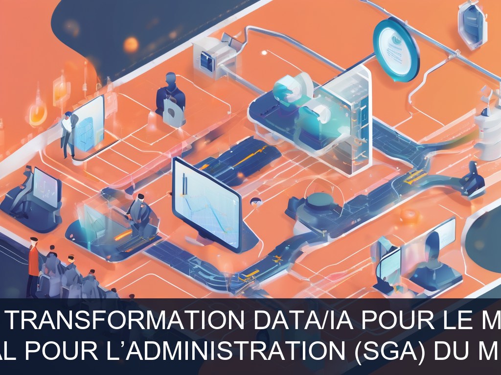 Illustration pour Secrétariat général pour l’administration (SGA) du ministère des armées: Offre de conseil en transformation DATA/IA pour le ministère des Armées (Pote