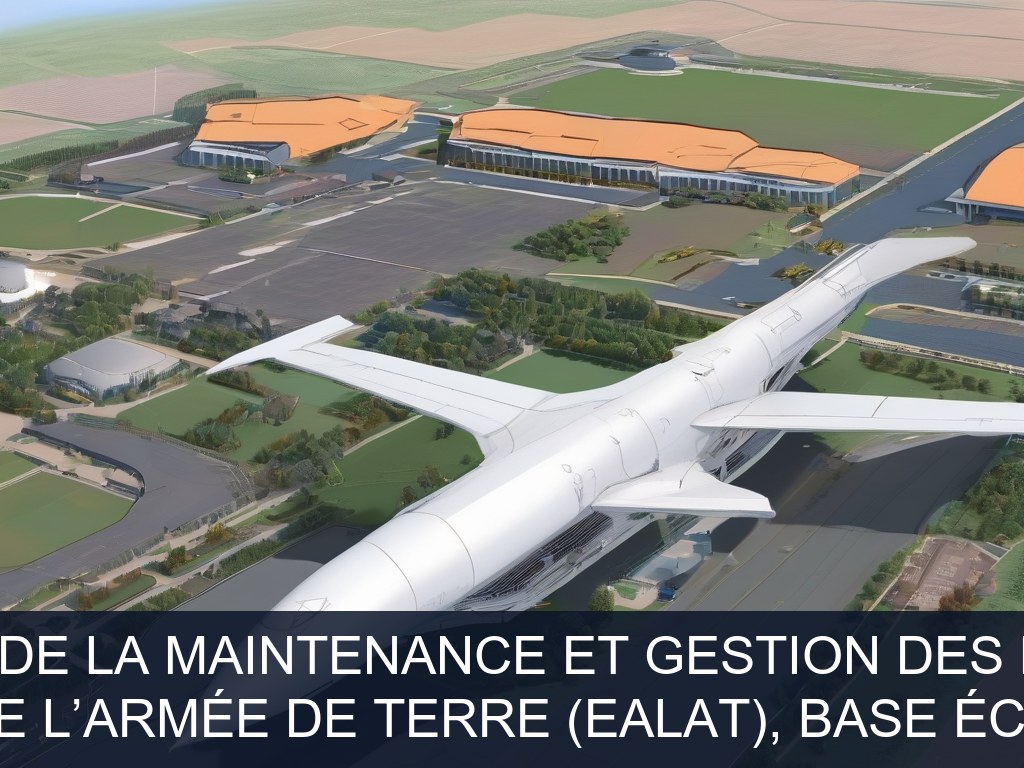Illustration pour École de l’aviation légère de l’armée de Terre (EALAT), base école 6e RHC (BE 6e RHC) de Dax: Optimisation de la maintenance et gestion des matériels