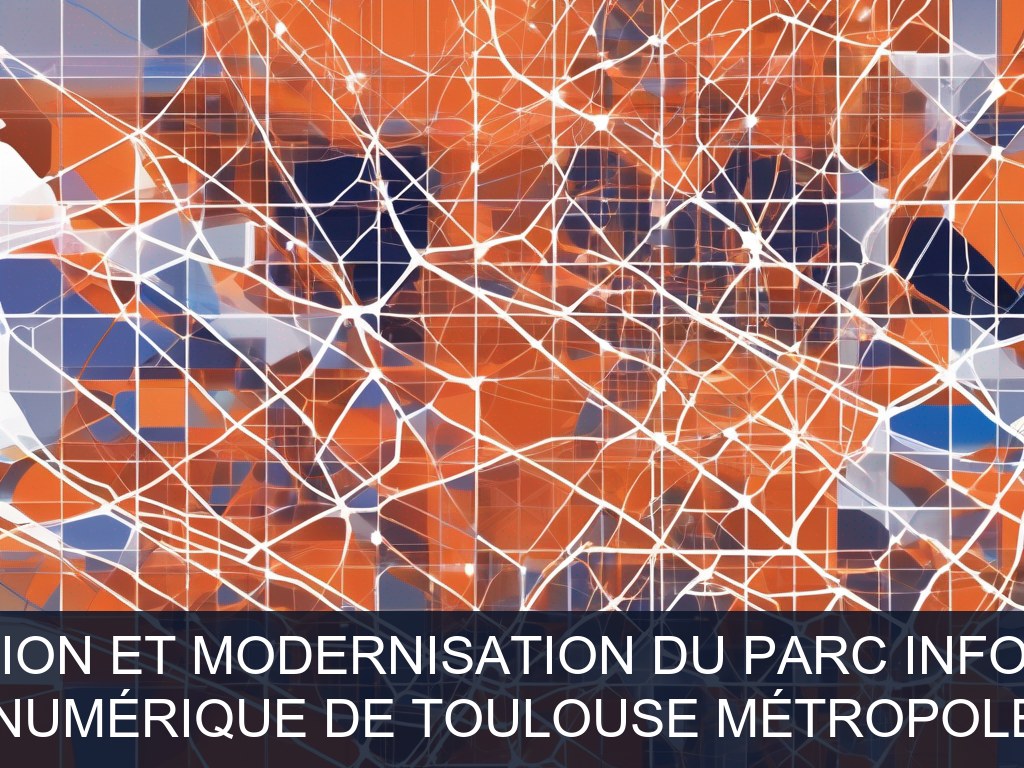 Illustration pour Direction de la Transition Numérique de Toulouse Métropole et de la Ville de Toulouse: Optimisation et modernisation du parc informatique (Potentiel à