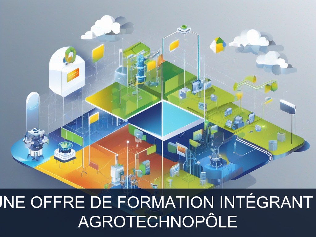 Illustration pour AgroTechnoPôle: Déploiement d'une offre de formation intégrant IA et robotique (Potentiel à Court Terme)