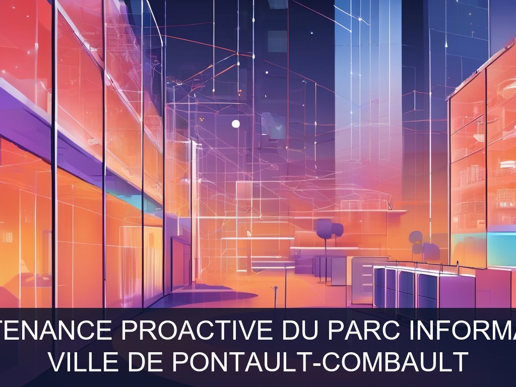 Illustration pour Ville de Pontault-Combault: Gestion et maintenance proactive du parc informatique municipal (Potentiel à Court Terme)