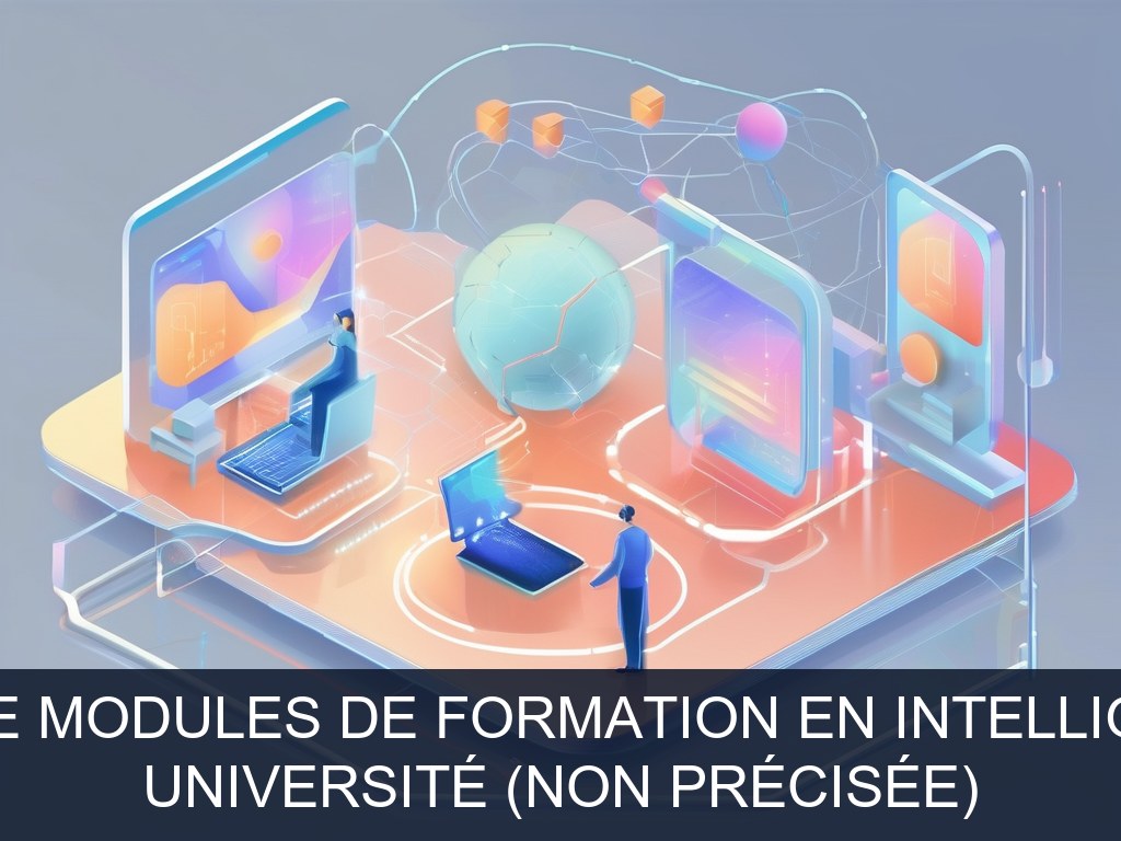 Illustration pour Université (non précisée): Développement de modules de formation en intelligence artificielle