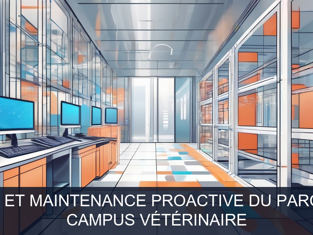 Illustration pour Campus Vétérinaire: Modernisation et maintenance proactive du parc informatique