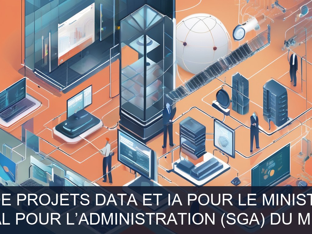 Illustration pour Secrétariat général pour l’administration (SGA) du ministère des armées: Pilotage agile de projets data et IA pour le ministère des armées (Potentiel