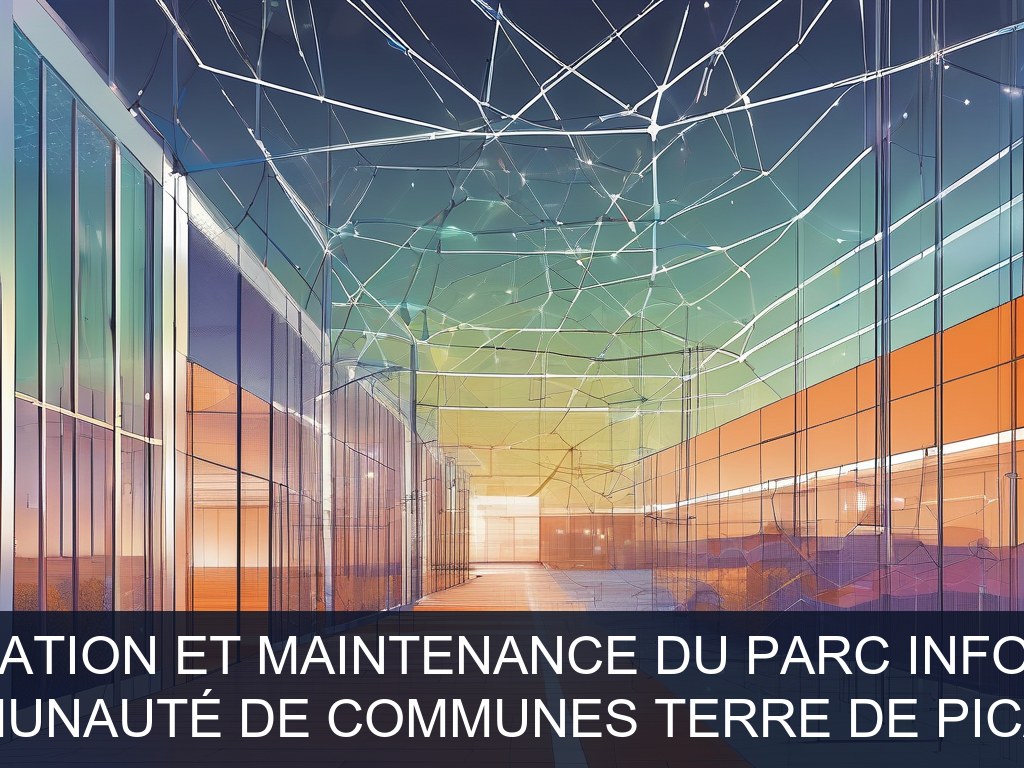 Illustration pour Communauté de communes TERRE de PICARDIE: Modernisation et maintenance du parc informatique (Potentiel à Court Terme)