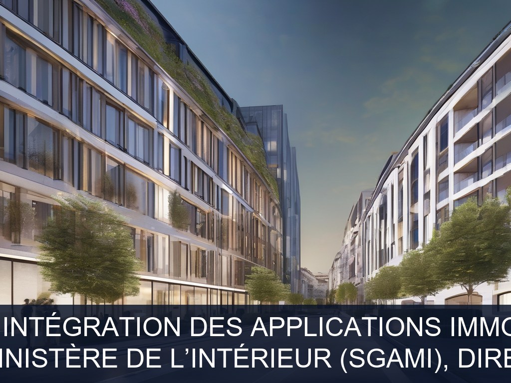 Illustration pour Secrétariat général pour l’administration du Ministère de l’Intérieur (SGAMI), Direction de l’Immobilier et de l’Environnement (DIE): Modernisation et