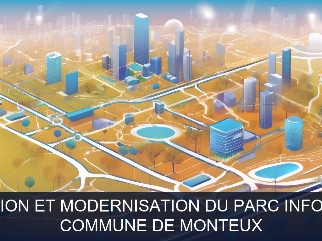 Illustration pour Commune de Monteux: Optimisation et modernisation du parc informatique (Potentiel à Court Terme)