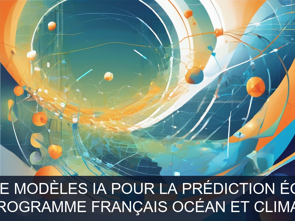 Illustration pour Programme français Océan et Climat: Développement de modèles IA pour la prédiction écologique marine