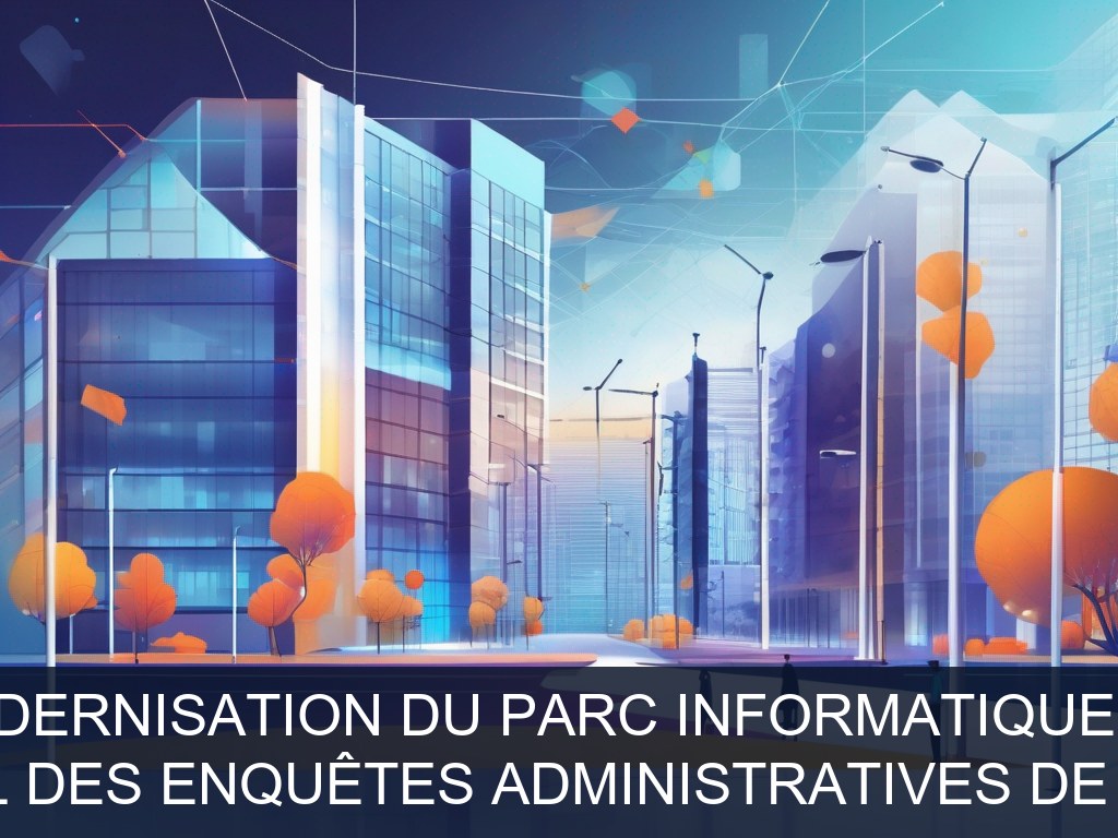 Illustration pour Service national des enquêtes administratives de sécurité (SNEAS): Gestion et modernisation du parc informatique et téléphonie (Potentiel à Court Term