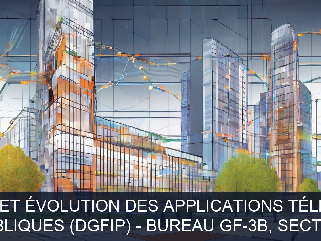 Illustration pour Direction Générale des Finances Publiques (DGFIP) - bureau GF-3B, section maîtrise d’ouvrage informatique: Modernisation et évolution des applications