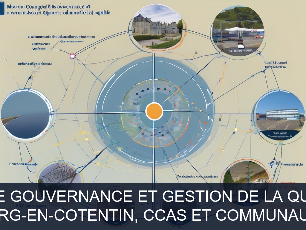 Illustration pour DSI mutualisée Ville de Cherbourg-en-Cotentin, CCAS et Communauté d'agglomération Le Cotentin: Mise en place d'une gouvernance et gestion de la qualit