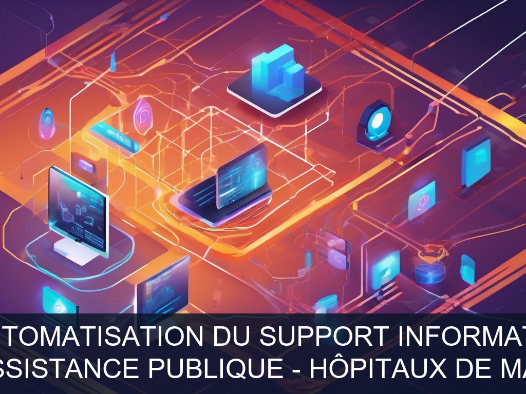 Illustration pour AP-HM (Assistance Publique - Hôpitaux de Marseille): Optimisation et automatisation du support informatique utilisateurs (Potentiel à Court Terme)