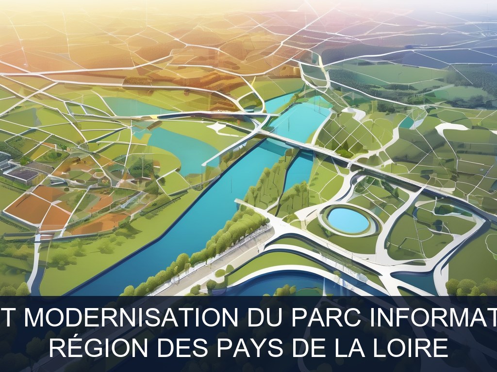 Illustration pour Région des Pays de la Loire: Optimisation et modernisation du parc informatique régional (Potentiel à Court Terme)