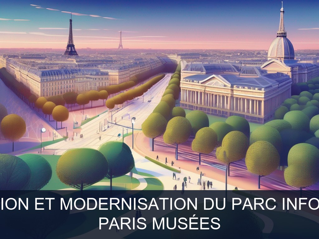 Illustration pour Paris Musées: Optimisation et modernisation du parc informatique (Potentiel à Court Terme)