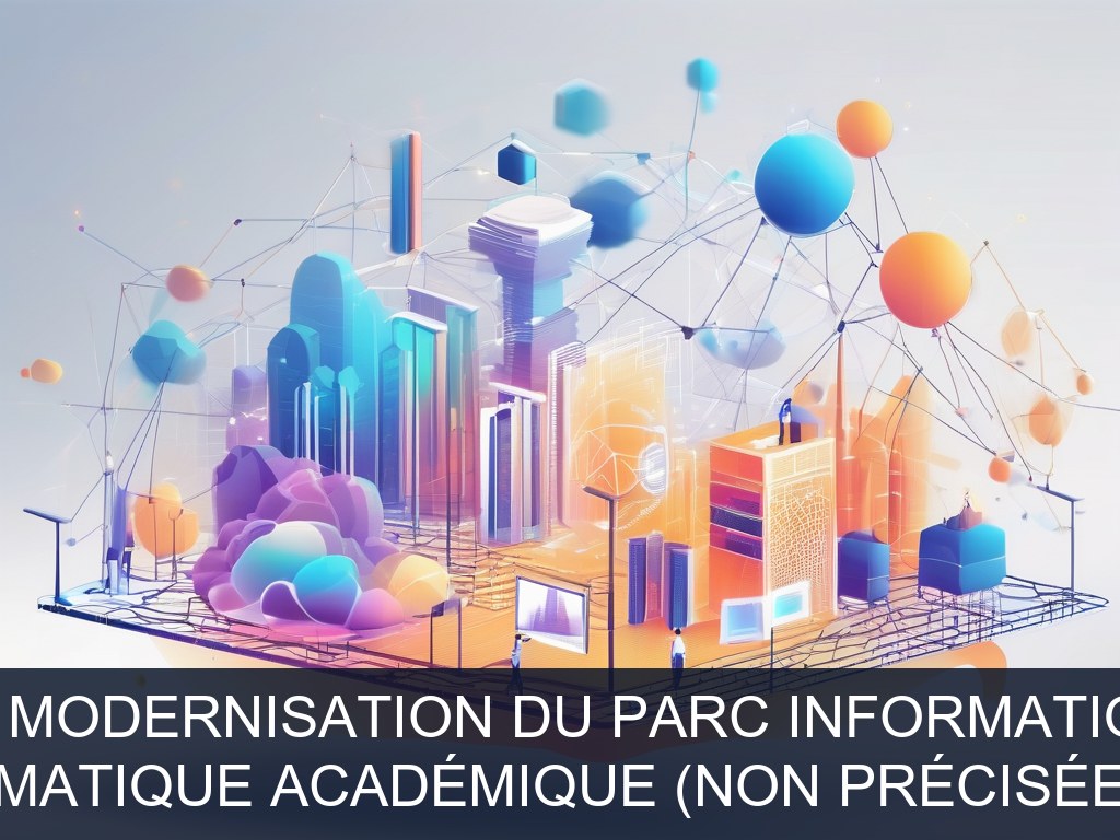 Illustration pour Section informatique académique (non précisée précisément): Optimisation et modernisation du parc informatique académique (Potentiel à Court Terme)