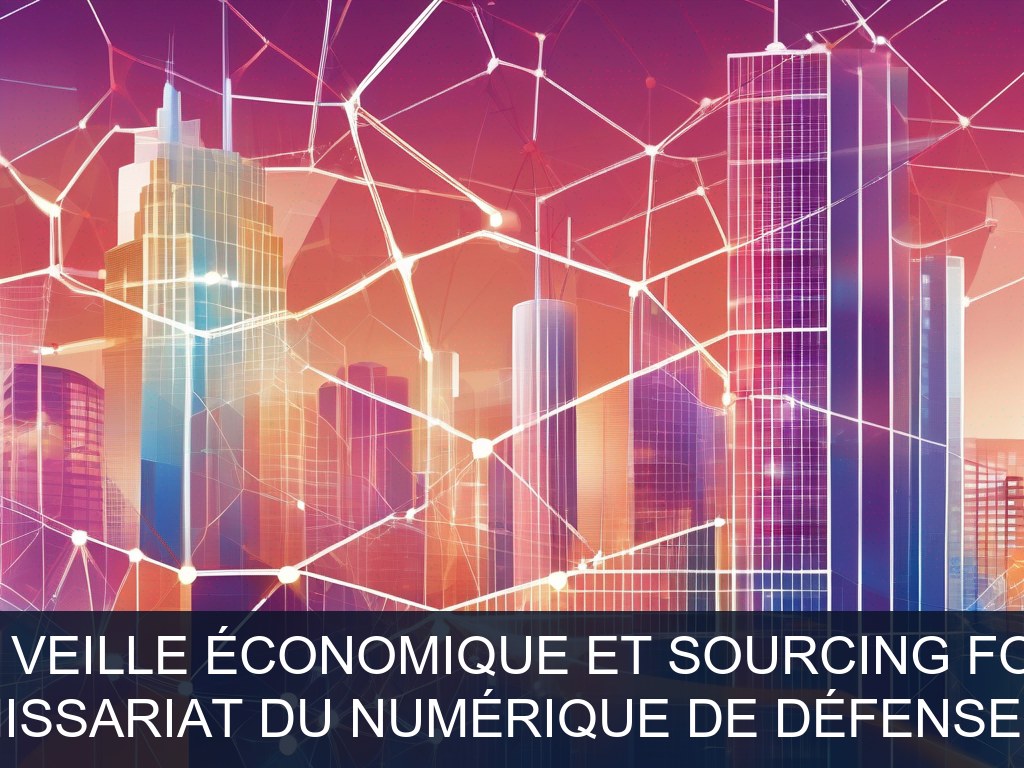 Illustration pour Commissariat du Numérique de Défense (CND): Optimisation de la veille économique et sourcing fournisseurs par IA (Potentiel à Court Terme)