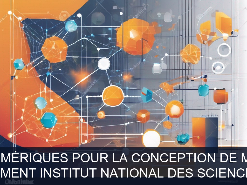 Illustration pour École des Mines (probablement Institut National des Sciences Appliquées ou similaire): Développement de solutions numériques pour la conception de mat