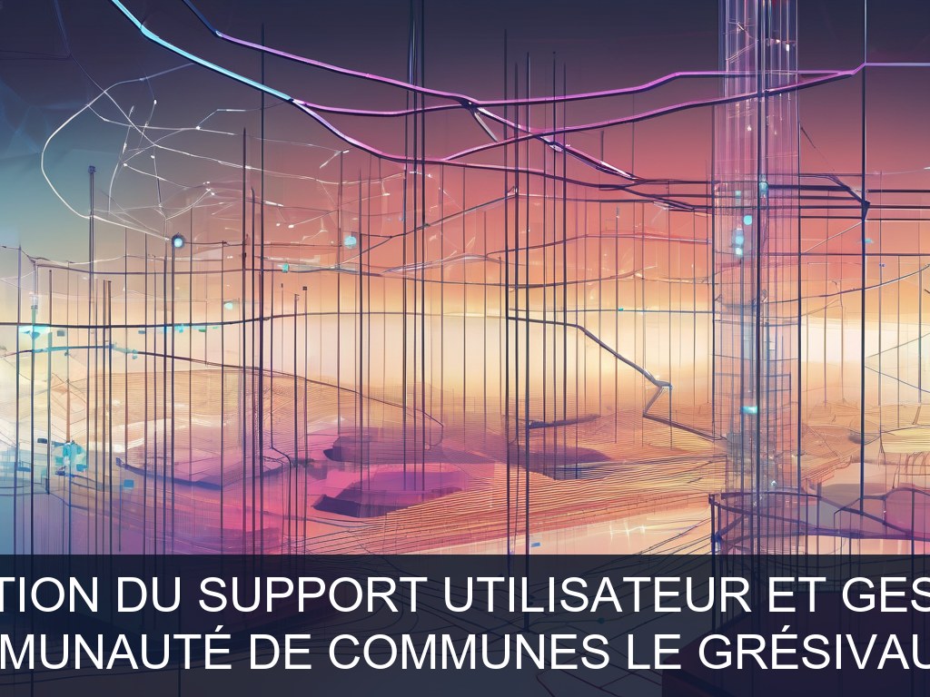 Illustration pour Communauté de Communes Le Grésivaudan: Optimisation et modernisation du support utilisateur et gestion du parc informatique (Potentiel à Court Terme)