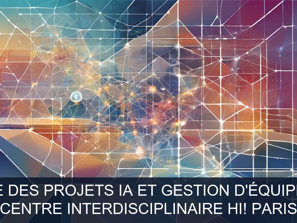 Illustration pour Centre interdisciplinaire Hi! PARIS: Pilotage agile des projets IA et gestion d'équipe d'ingénieurs