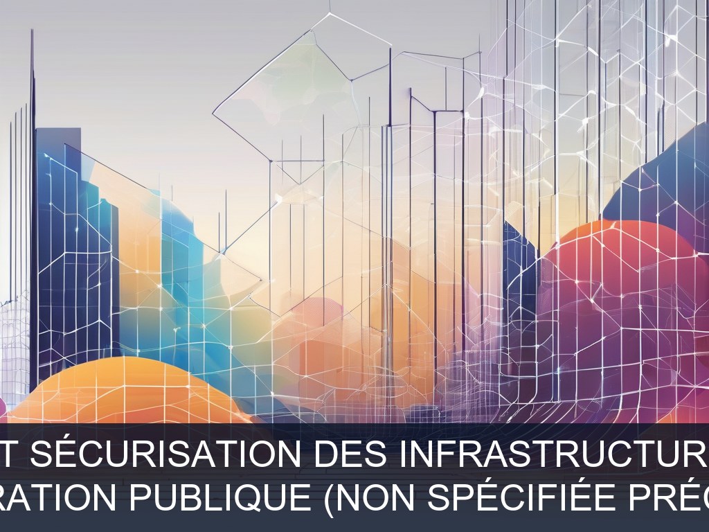 Illustration pour Administration publique (non spécifiée précisément): Optimisation et sécurisation des infrastructures IT critiques (Potentiel à Court Terme)