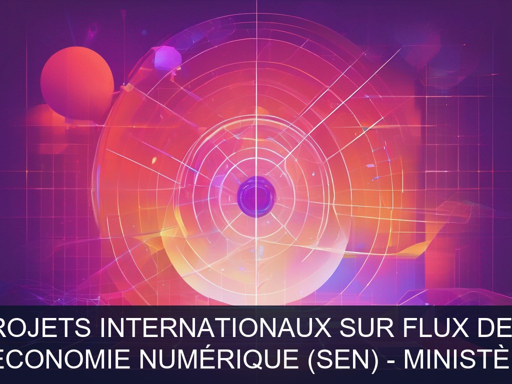 Illustration pour Sous-direction Économie Numérique (SEN) - Ministère de l'Économie: Pilotage de projets internationaux sur flux de données et IA (Potentiel à Court Ter