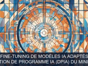 Illustration pour Direction de programme IA (DPIA) du Ministère: Développement et fine-tuning de modèles IA adaptés au secteur public (Potentiel à Court Terme)
