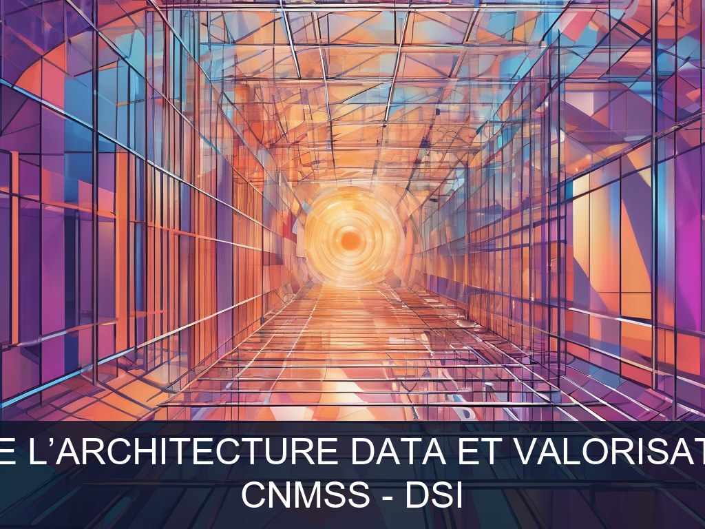 Illustration pour CNMSS - DSI: Modernisation de l’architecture data et valorisation des données (Potentiel à Court Terme)