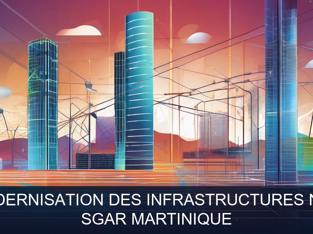 Illustration pour SGAR Martinique: Accompagnement à la modernisation des infrastructures numériques territoriales (Potentiel à Court Terme)