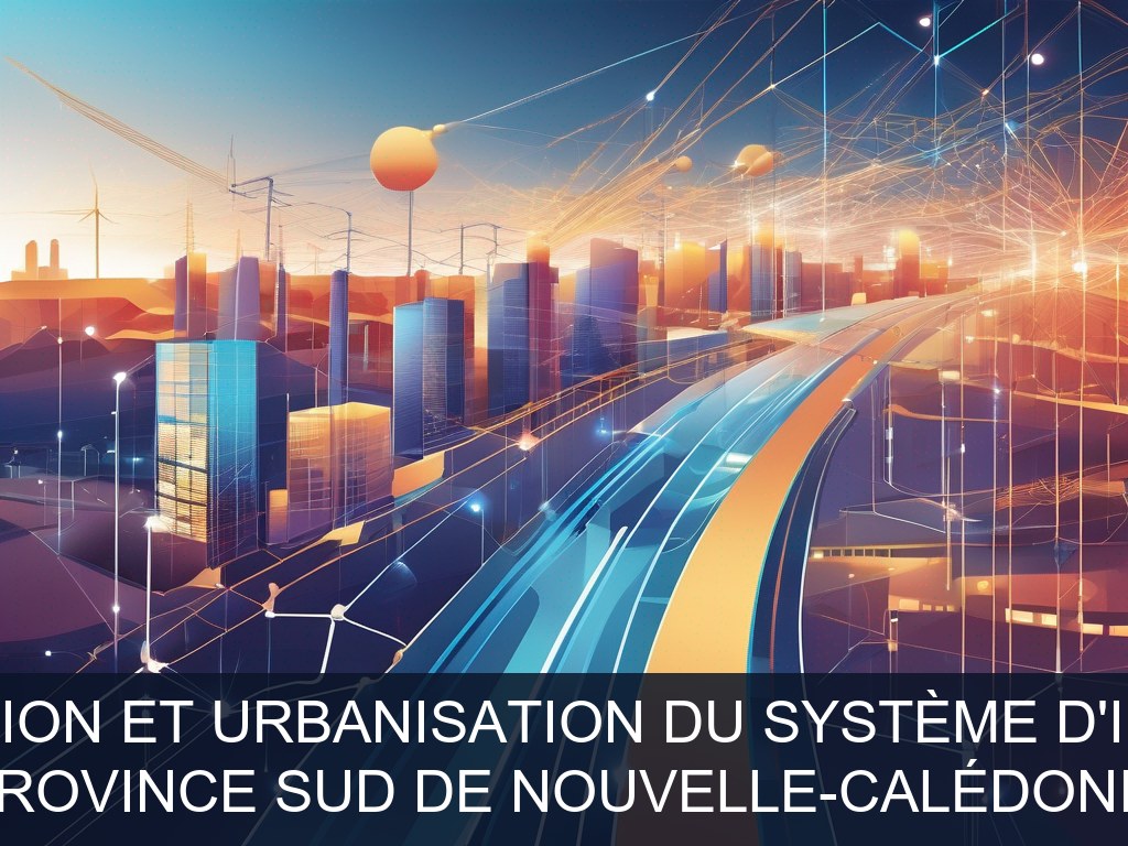 Illustration pour Province Sud de Nouvelle-Calédonie: Modernisation et urbanisation du système d'information (Potentiel à Court Terme)