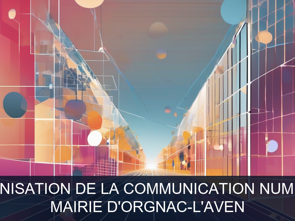 Illustration pour Mairie d'Orgnac-l'Aven: Modernisation de la communication numérique