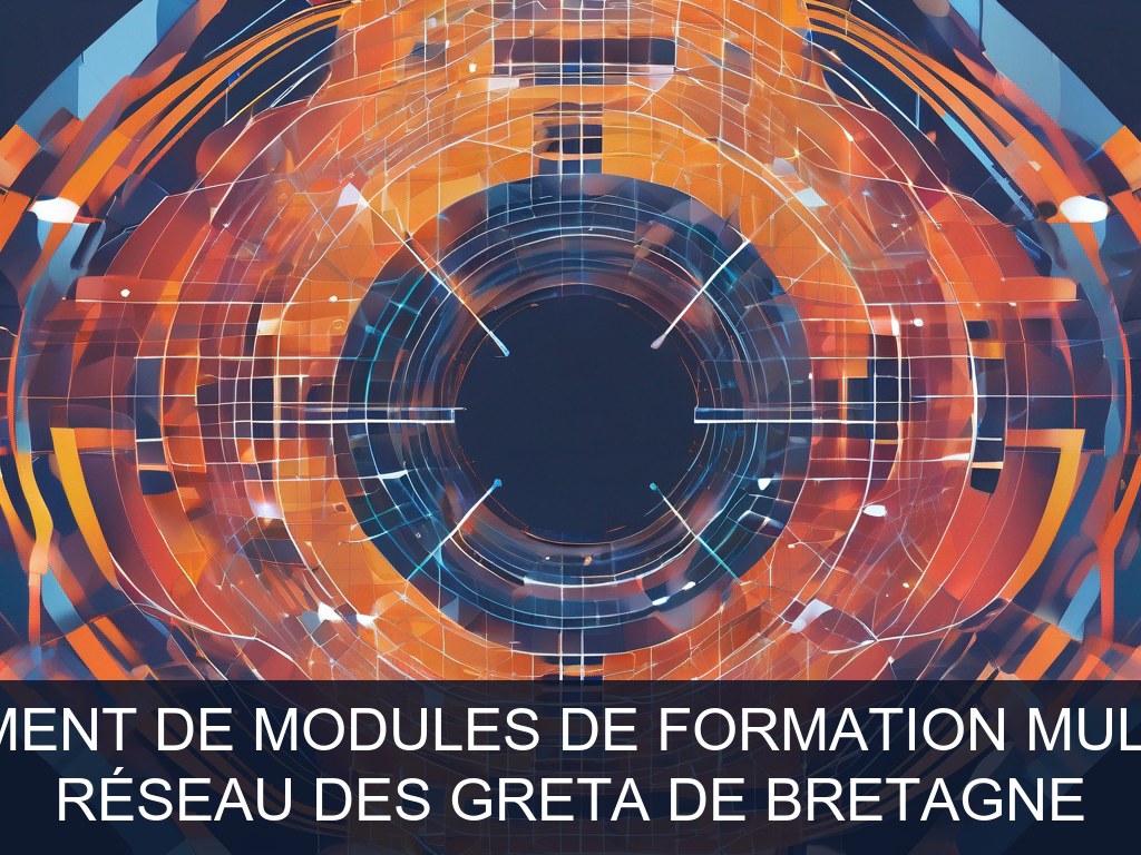 Illustration pour Réseau des Greta de Bretagne: Conception et déploiement de modules de formation multimodale intégrant l’IA (Opportunité Urgente)