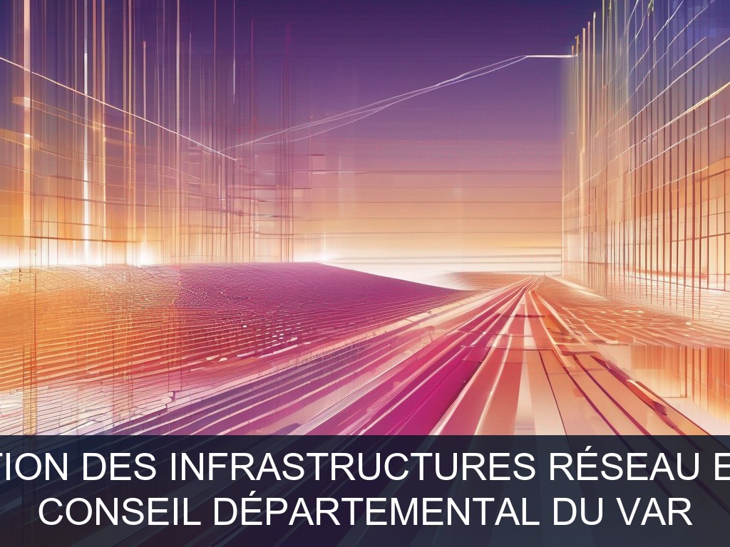 Illustration pour Conseil Départemental du Var: Modernisation des infrastructures réseau et télécoms (Potentiel à Court Terme)