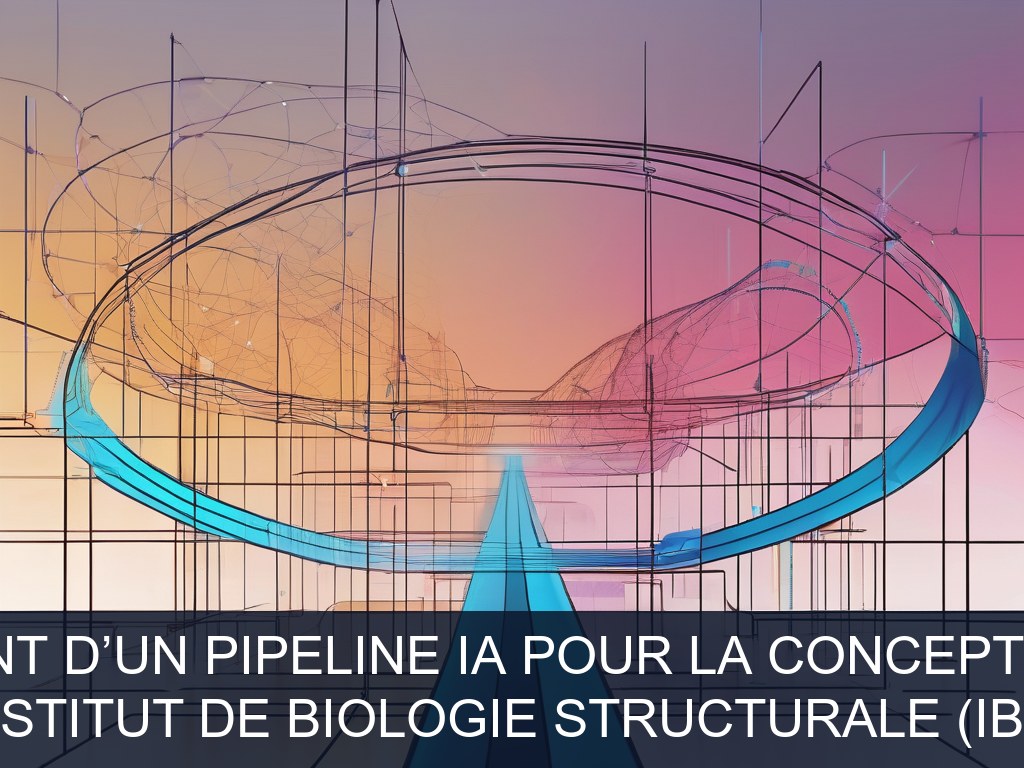 Illustration pour Institut de Biologie Structurale (IBS): Développement d’un pipeline IA pour la conception protéique